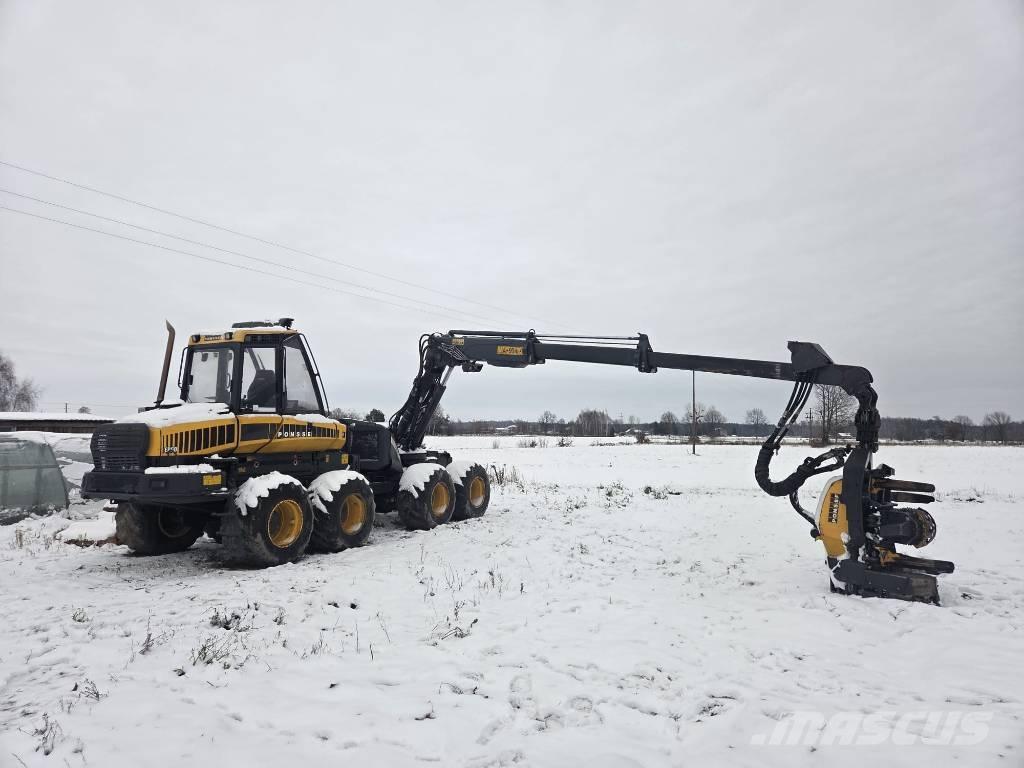 Ponsse Ergo 8WD Abbattitrici, Disboscatrici