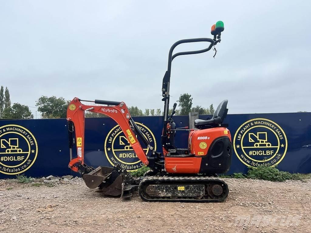 Kubota K008-3 Escavatori speciali