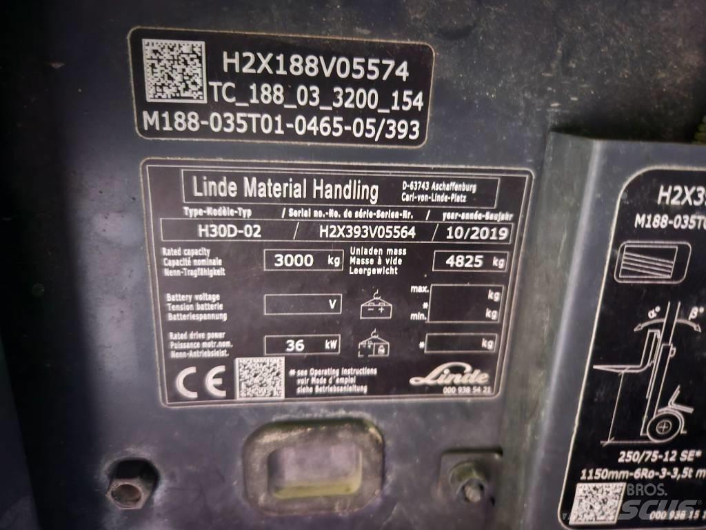 Linde H30D Carrelli elevatori diesel