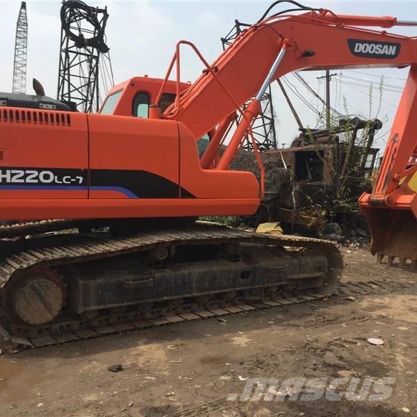 Doosan dh220lc-7 Escavatori cingolati
