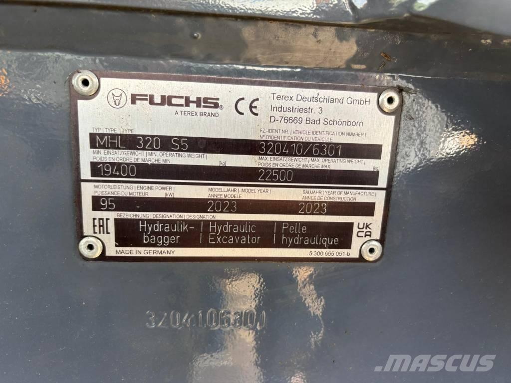 Fuchs MHL320MOD+ Movimentazione rifiuti