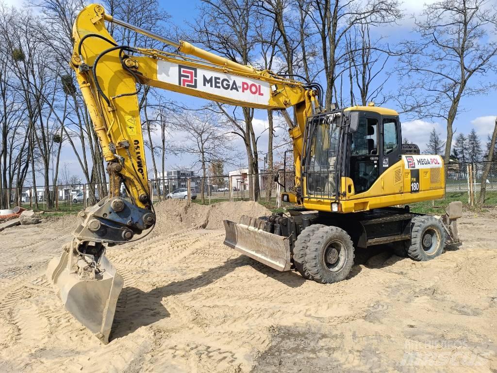 Komatsu PW180-7E0 Escavatori gommati