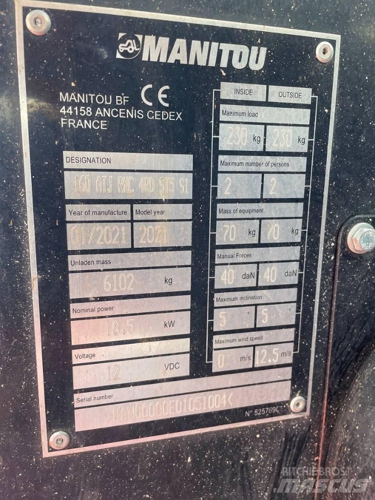 Manitou 160 ATJ Piattaforme a braccio articolato