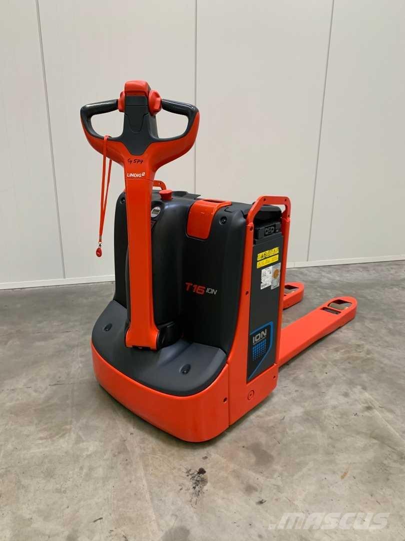 Linde T16 ION Transpallet uomo a terra