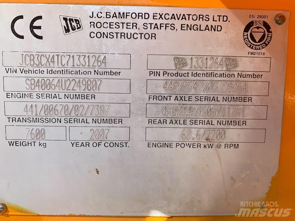 JCB 3 CX Escavatori gommati