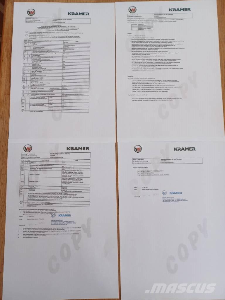 Kramer 5075 Pale gommate