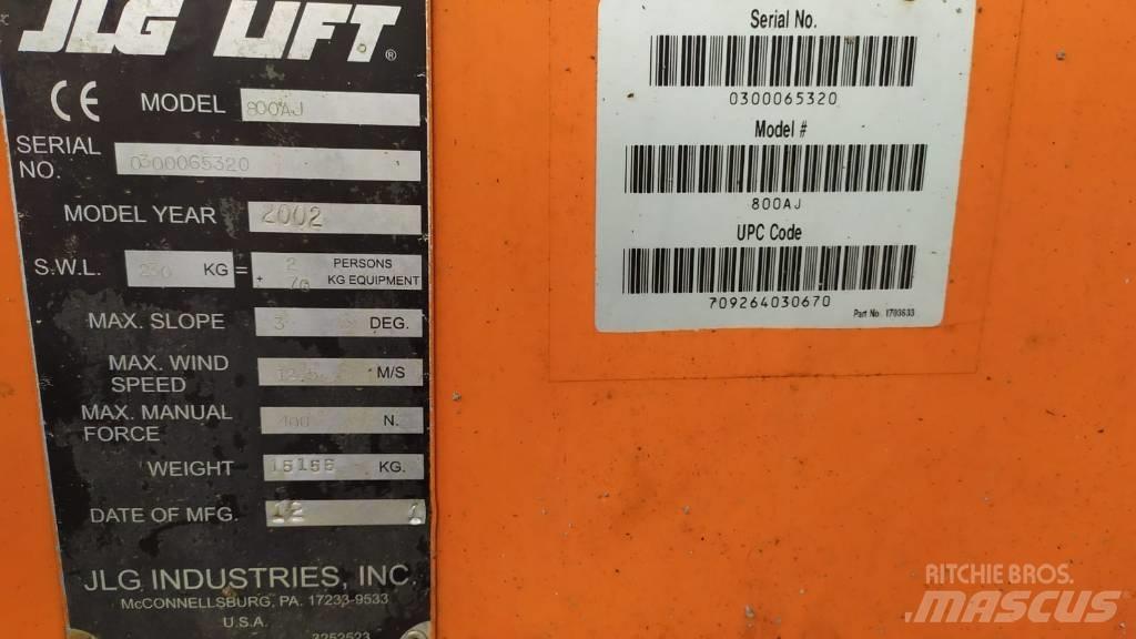 JLG 800 AJ Piattaforme a braccio articolato