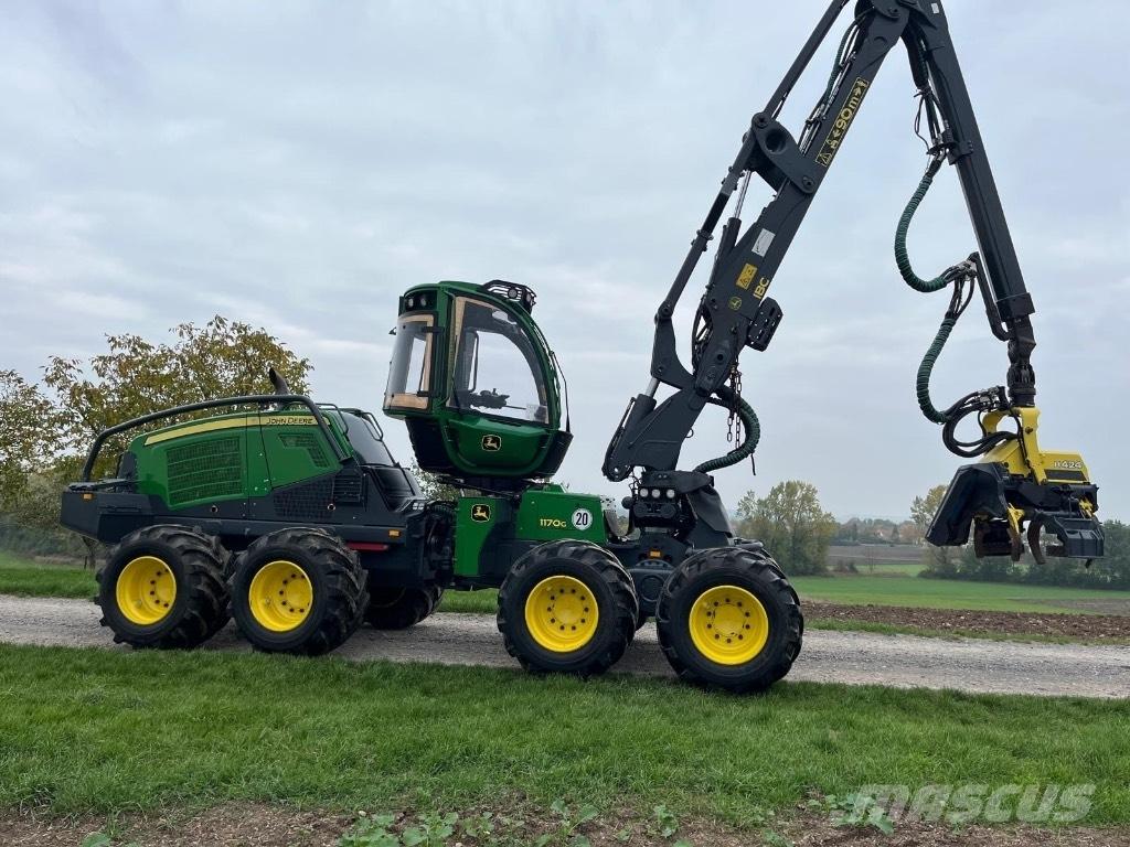 John Deere 1170G Abbattitrici, Disboscatrici
