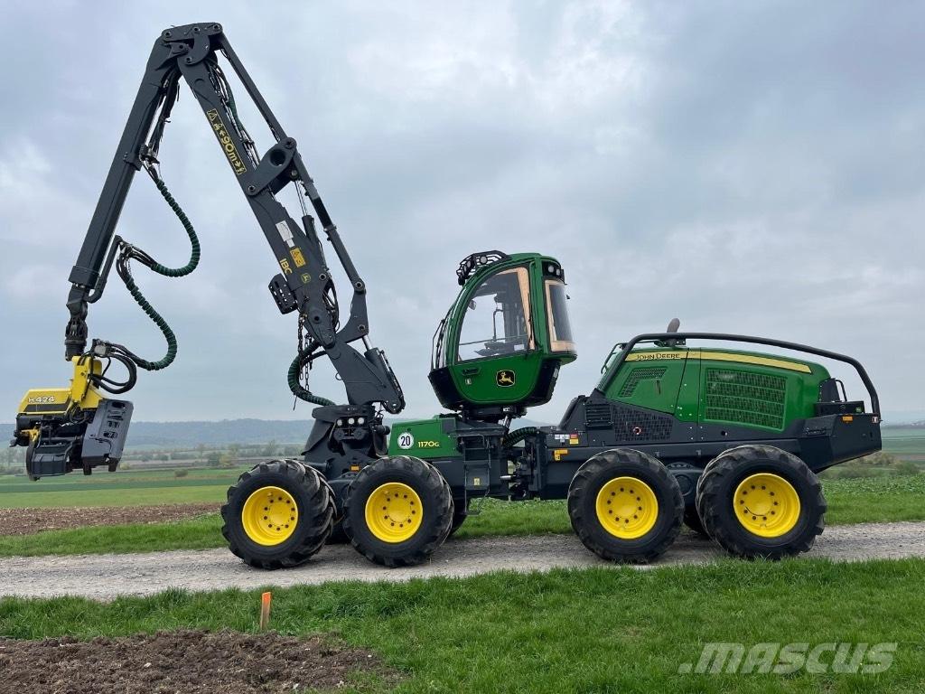 John Deere 1170G Abbattitrici, Disboscatrici