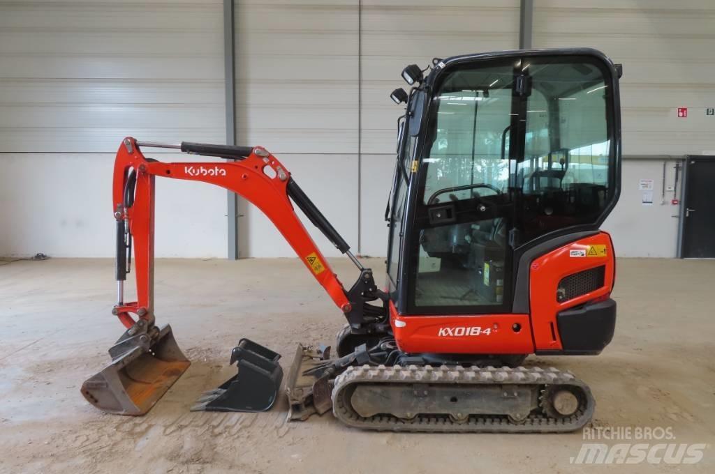 Kubota KX 018-4 Miniescavatori