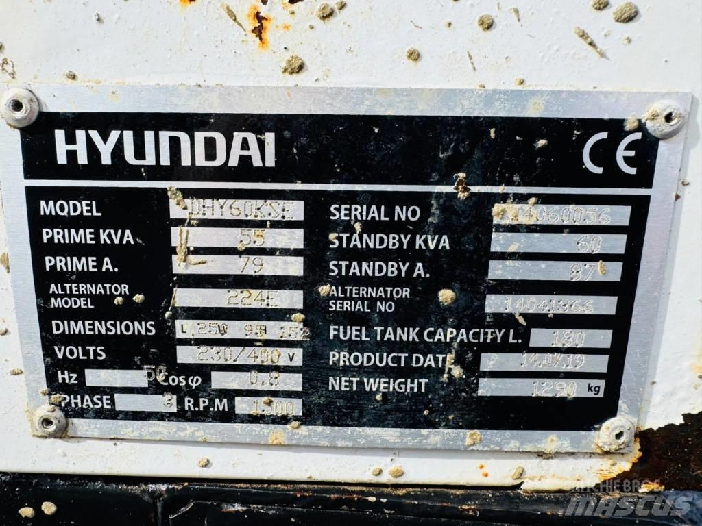 Hyundai DHY60KSE Generatori diesel