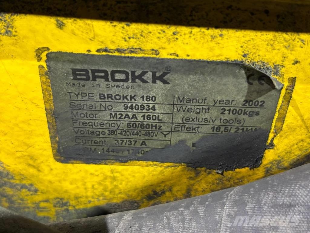 Brokk 180 Escavatori da demolizione