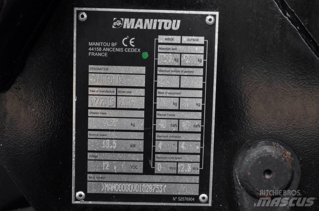 Manitou ManGo 12 Piattaforme a braccio articolato