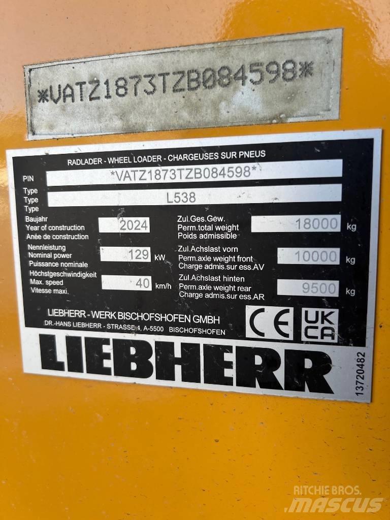 Liebherr L 538 Pale gommate