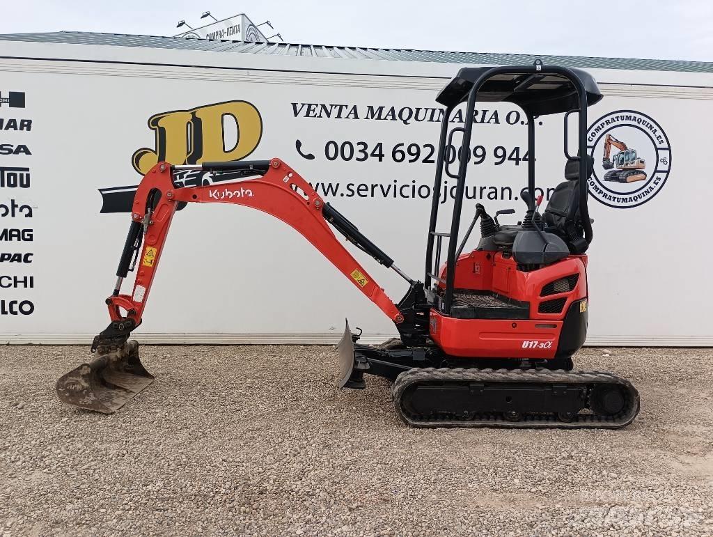 Kubota U 17-3 Miniescavatori
