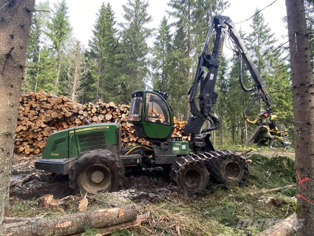 John Deere 1170 E Abbattitrici, Disboscatrici