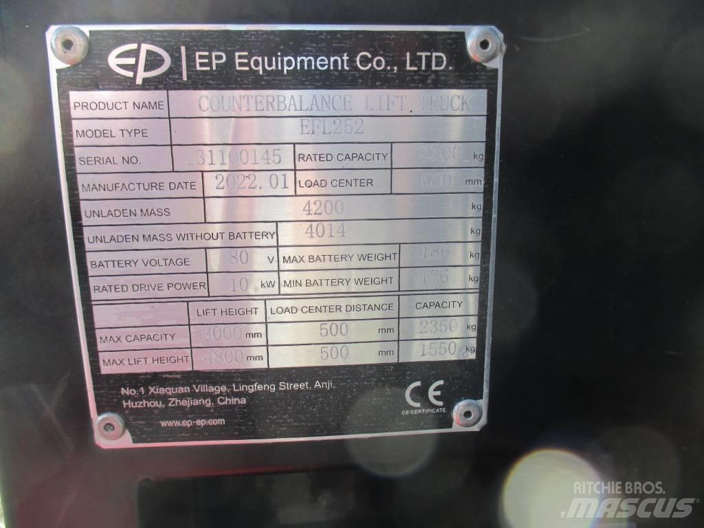 EP EFL 252 Carrelli elevatori elettrici