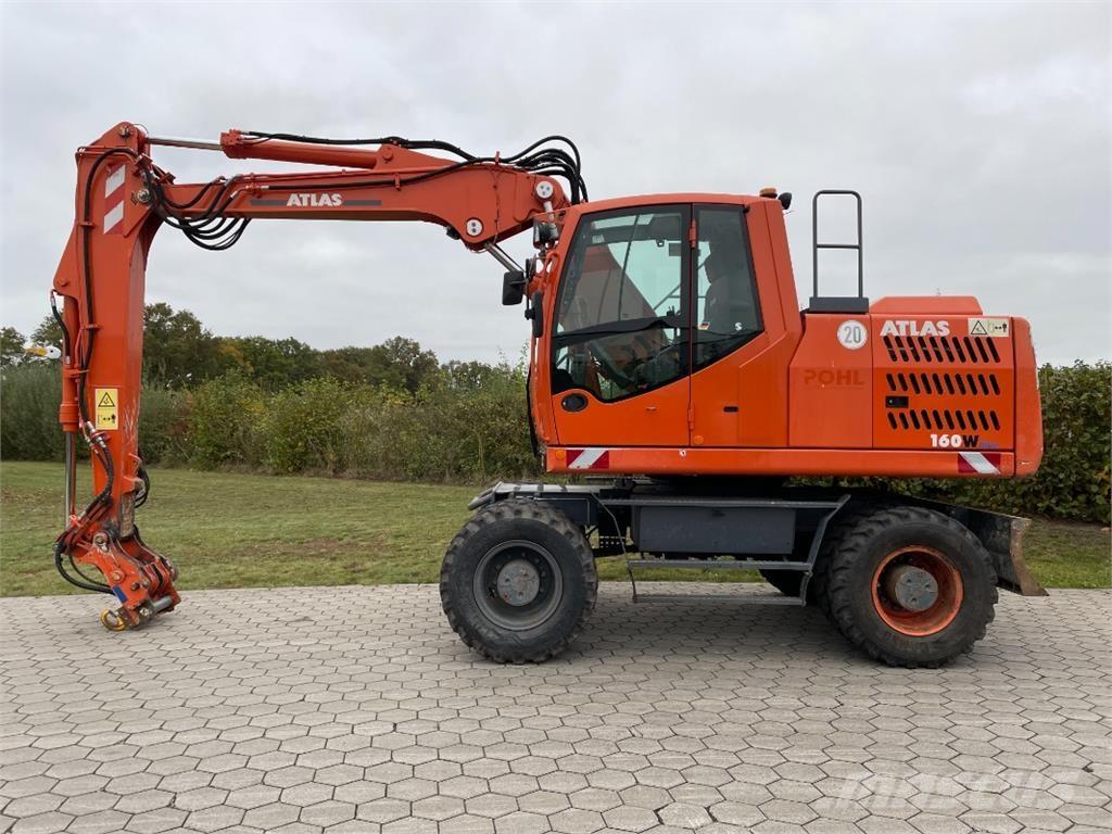 Atlas 160W-BLUE Escavatori gommati