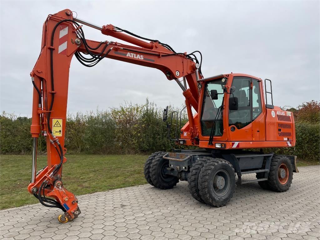 Atlas 160W-BLUE Escavatori gommati