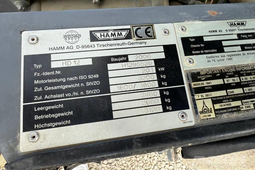 Hamm HD 12 Rulli a doppio tamburo