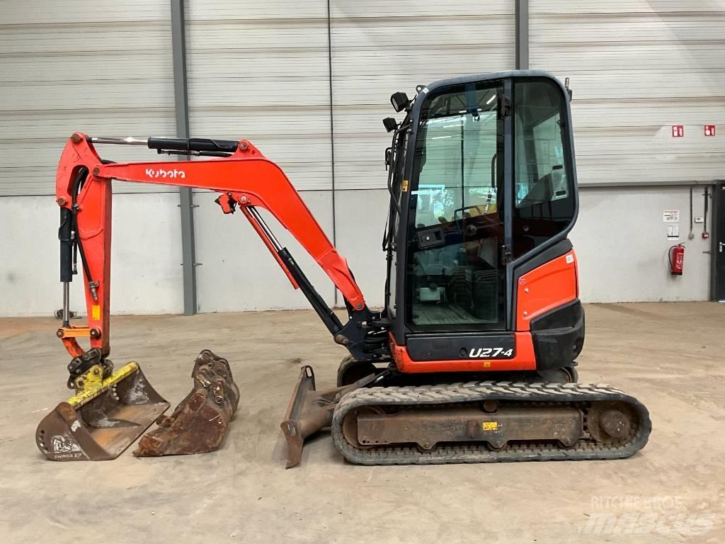 Kubota U 27-4 Miniescavatori