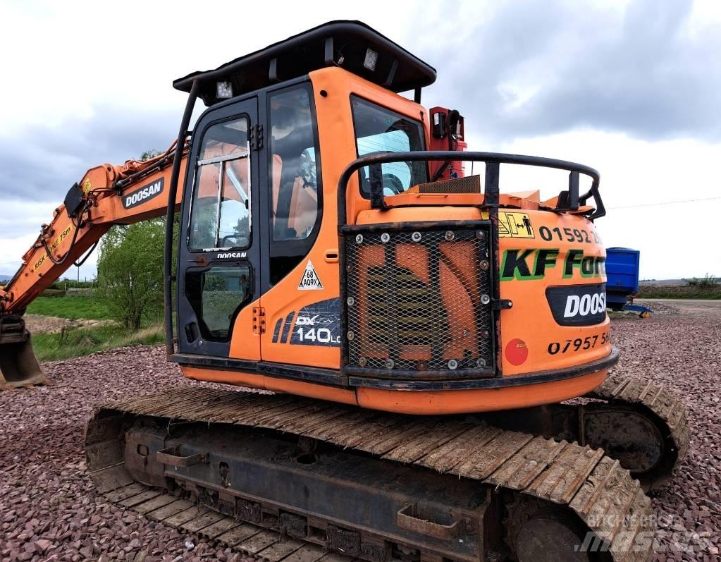 Doosan DX 140 LCR-3 Abbattitrici, Disboscatrici