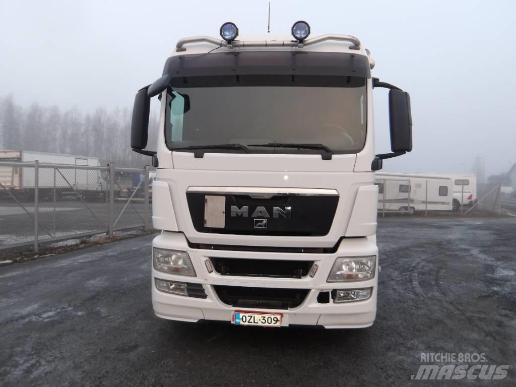 MAN TGS 26.480 6x2 Camion con gancio di sollevamento