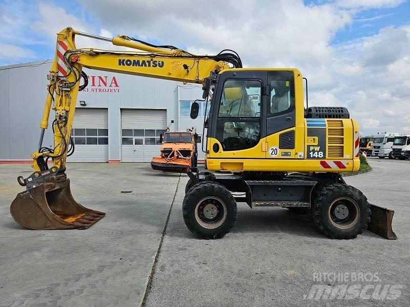 Komatsu PW 148-8 Escavatori gommati