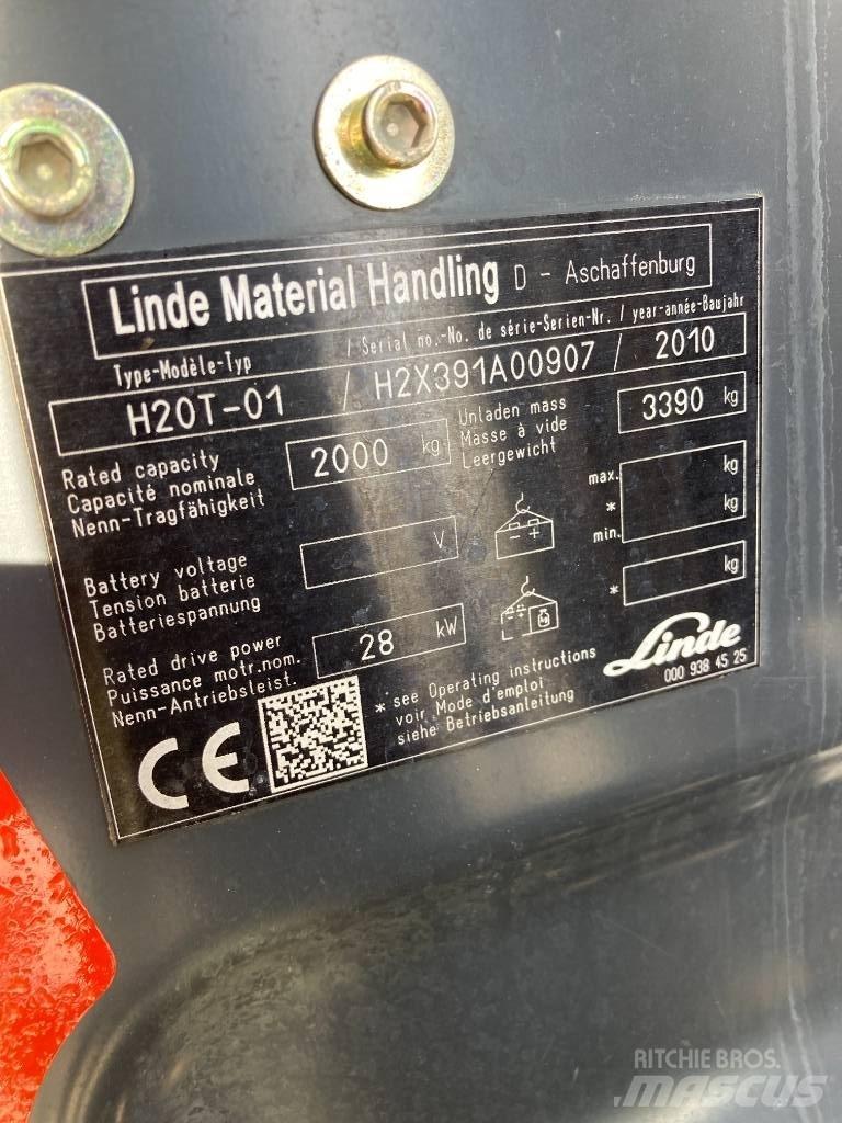 Linde H20T/391 Carrelli elevatori GPL