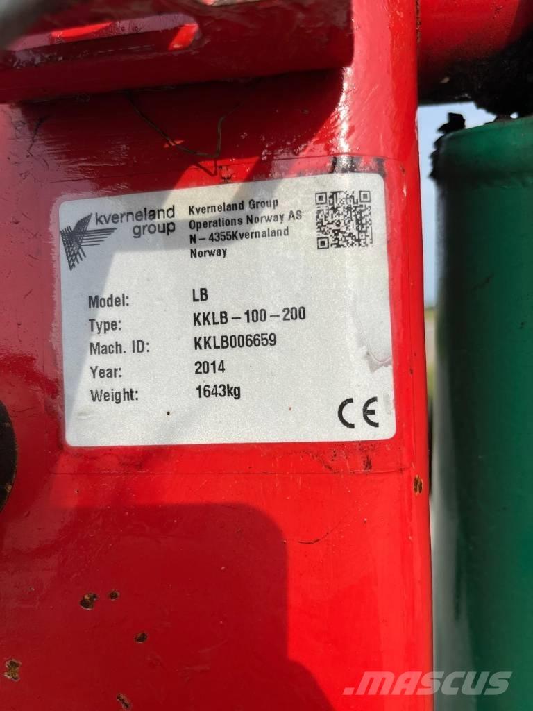 Kverneland LB100-200 Aratri reversibili
