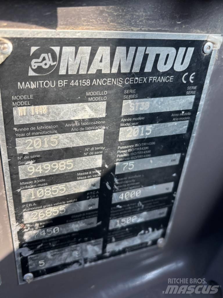 Manitou MT 1440 Sollevatori telescopici