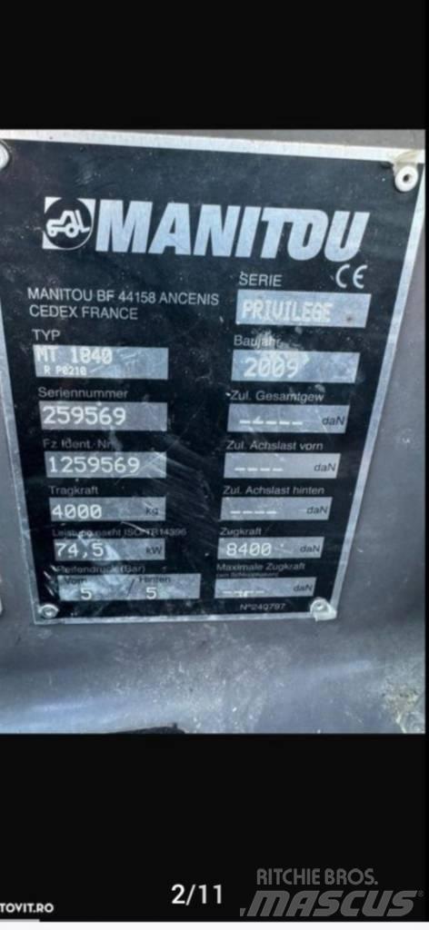 Manitou 1840 Sollevatori telescopici
