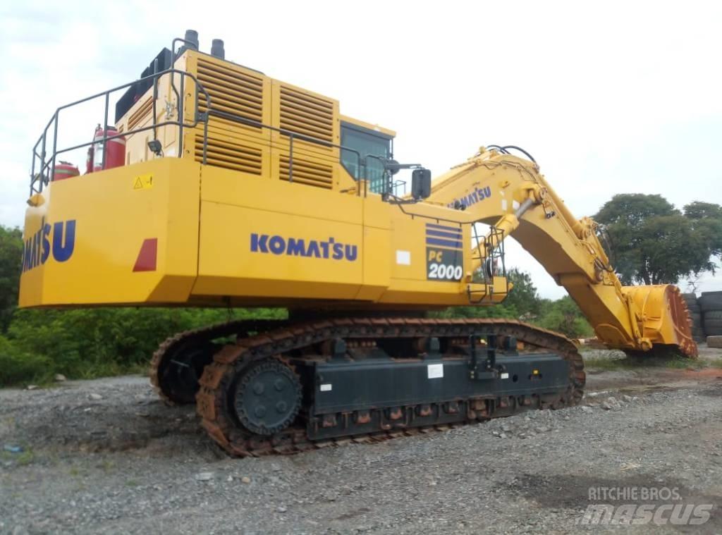 Komatsu PC 2000 Escavatori cingolati