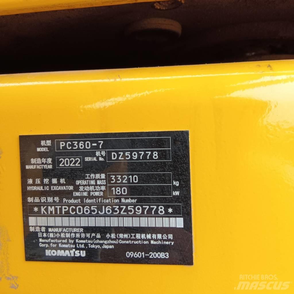 Komatsu PC 360-7 Escavatori cingolati