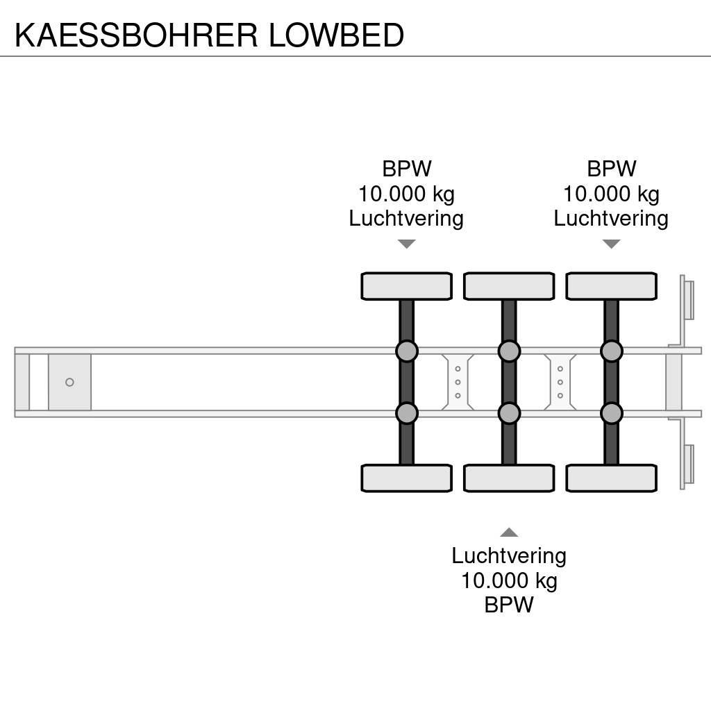 Kässbohrer LOWBED Semirimorchi Ribassati