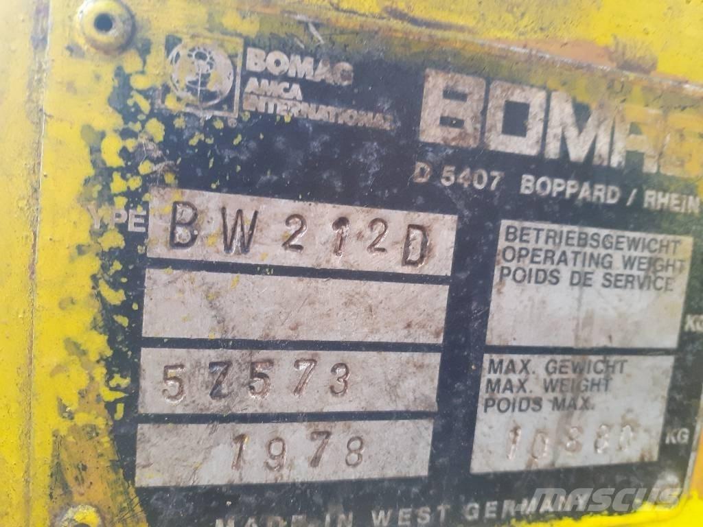 Bomag BW 212 D Compattatori da suolo