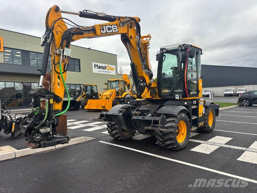 JCB Hydradig Escavatori gommati