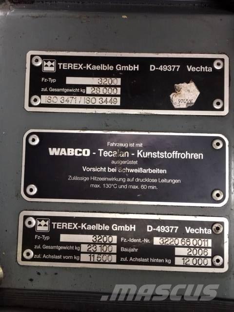 Terex SL 22 Pale gommate