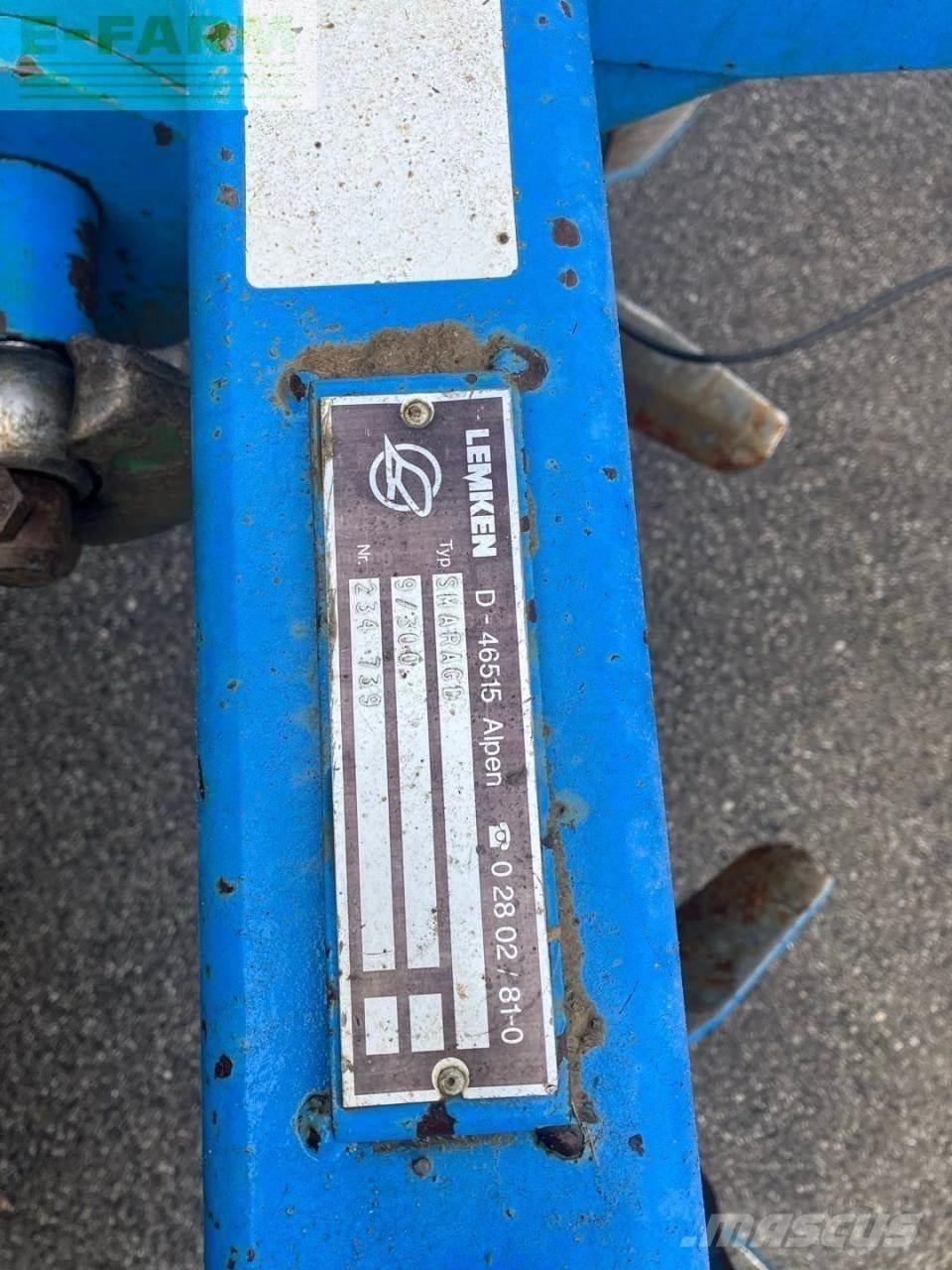Lemken Smaragd 9 Coltivatori