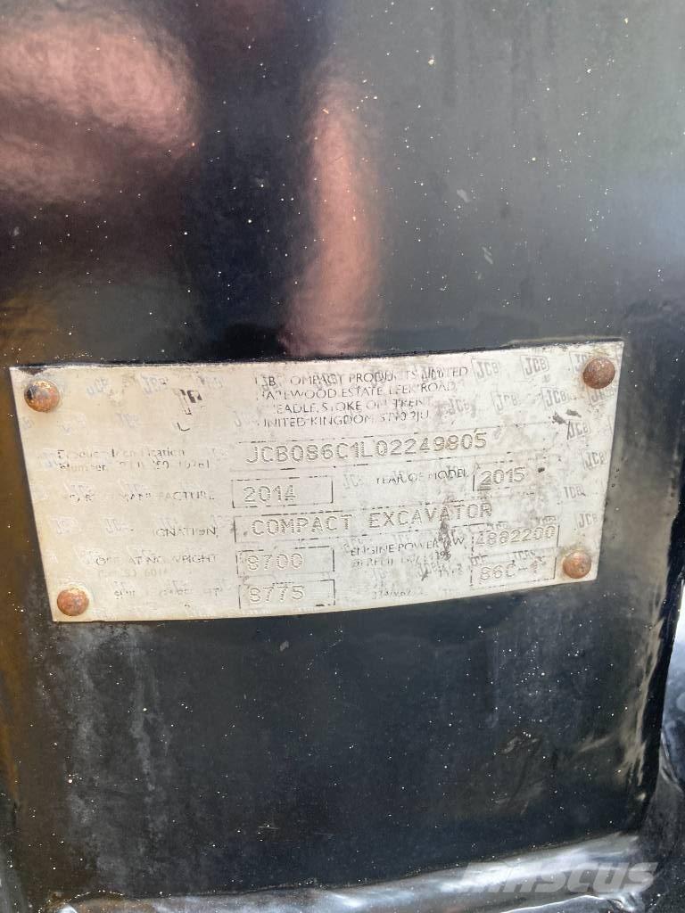 JCB 86 C-1 eco Escavatori medi 7t - 12t