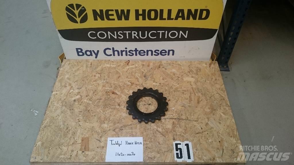 Hanix H15A Trækhjul Catene, cingoli e sottocarro