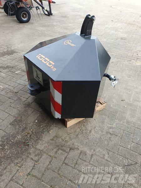 Hauer 1000 kg Zavorre anteriori