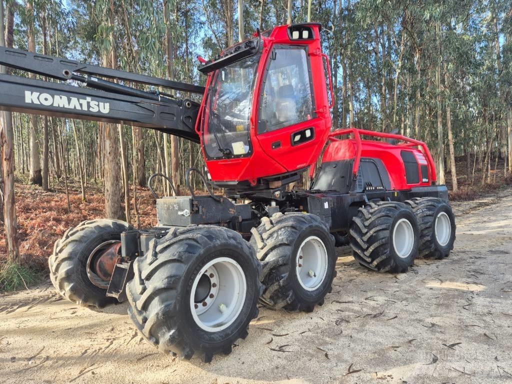 Komatsu 901 XC Abbattitrici, Disboscatrici