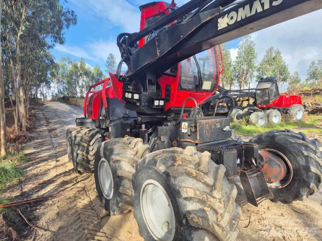 Komatsu 901 XC Abbattitrici, Disboscatrici