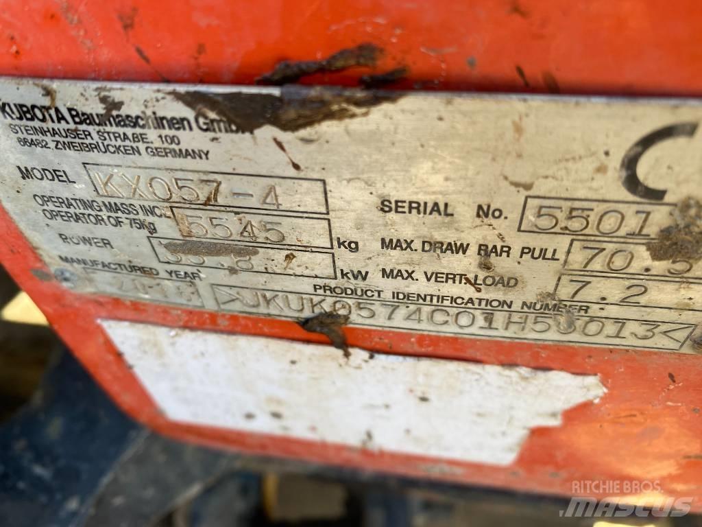 Kubota KX 057-4 Miniescavatori