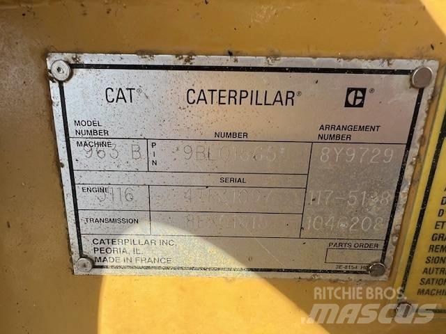 CAT 963 B Pale cingolate