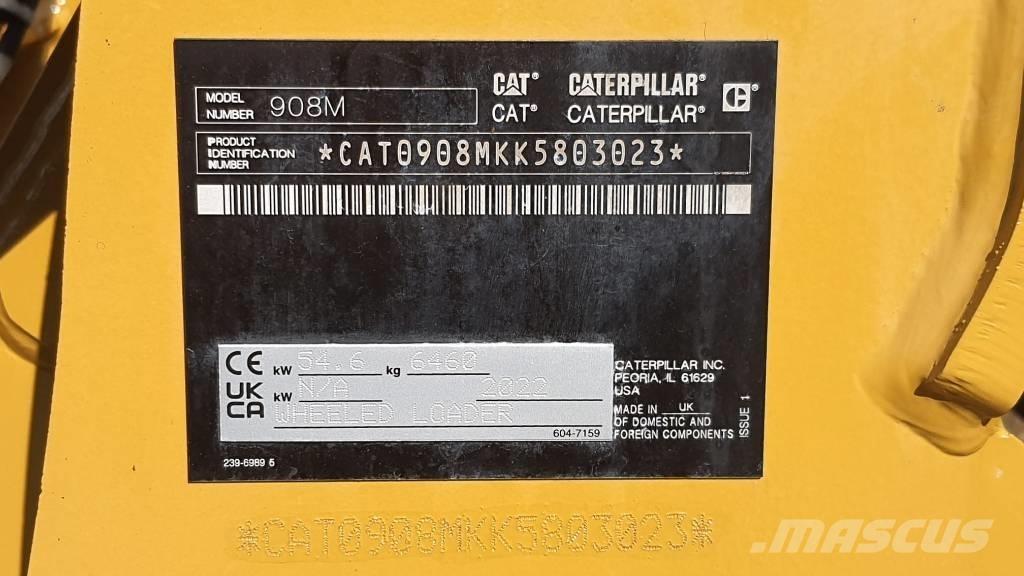 CAT 908M  Cat 908 Pale gommate