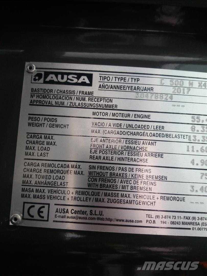 Ausa C500 HX4 Elevatore per esterni