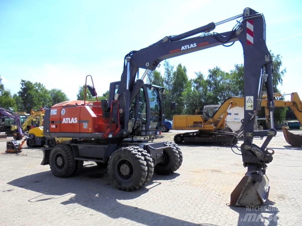 Atlas 160 W Escavatori gommati