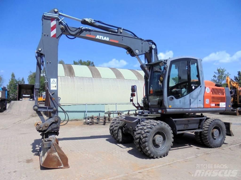Atlas 160 W Escavatori gommati
